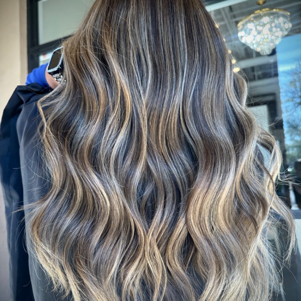 Smoky brunette ribbons by Rachael Miller